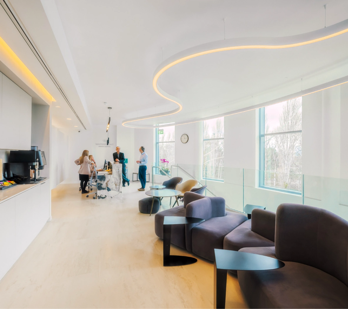 Waterfront reception