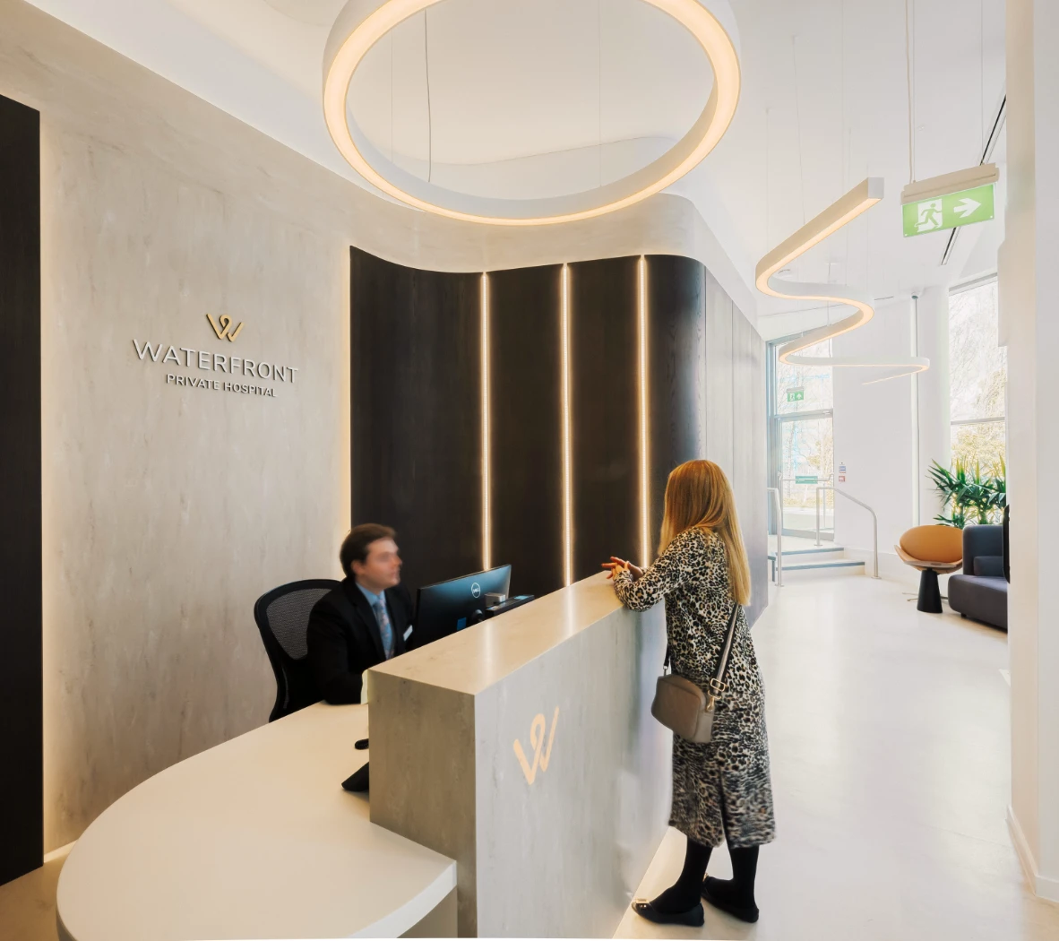 Waterfront reception